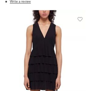 The Kooples Sleeveless Tiered Babydoll Dress